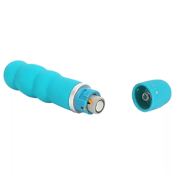 B SWISH Bcute Pearl - vandtæt vibrator med perler - turkis