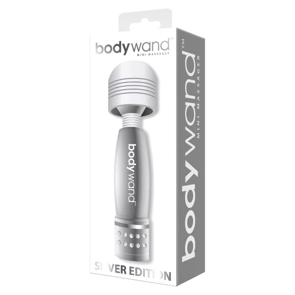 Bodywand - mini vibrator - wand massager - sølv