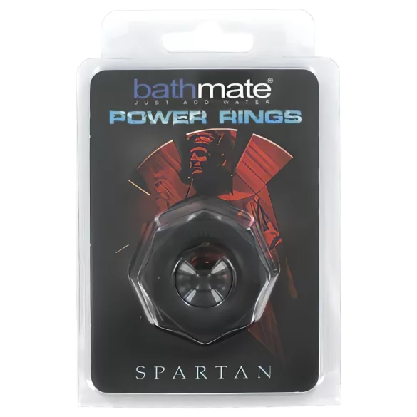 BathMate - penisring - fleksibel silikone - sort