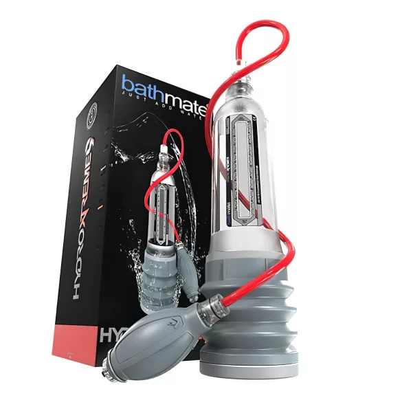 Bathmate HydroXtreme 9 - hydropumpe-sæt (gennemsigtig)