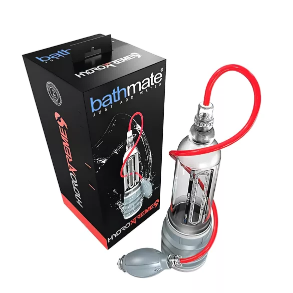 Bathmate HydroXtreme 9 - hydropumpe-sæt (gennemsigtig)