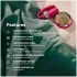 LELO Tiani 3 - parvibrator - fjernbetjent - silikone - pink