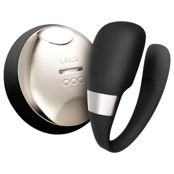 LELO Tiani 3 - parvibrator til par - silikone - sort