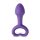 LOVELIFE BY OHMYBOD - EXPLORE - silikone anal dildo (lilla)