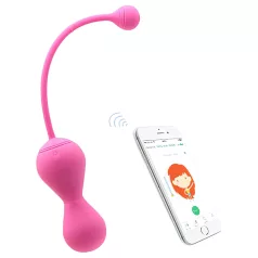   Magic Motion Kegel Master - App-styret vibrerende geishakugle (pink)