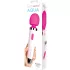 Bodywand - wand vibrator - vandtæt massageapparat - hvid/lyserød