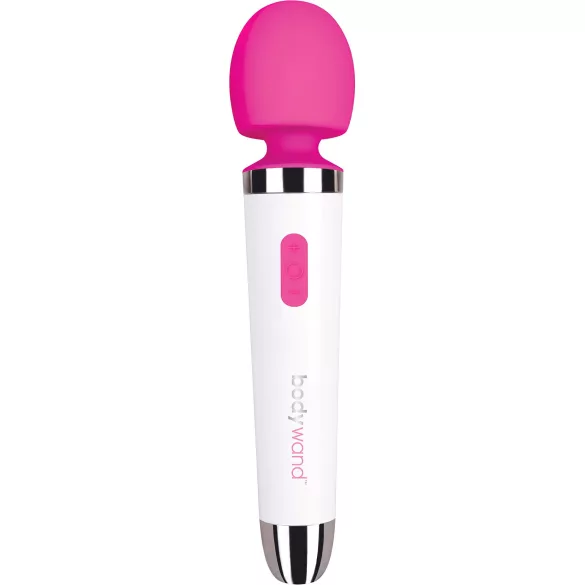 Bodywand - wand vibrator - vandtæt massageapparat - hvid/lyserød