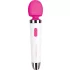Bodywand - wand vibrator - vandtæt massageapparat - hvid/lyserød