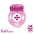 Love i Lommen - engangsvibrerende penisring (pink)