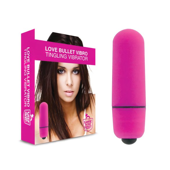 Love Bullet - vandtæt mini vibrator (pink)