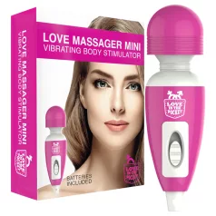 Love Wand - mini vibrator - klitorisstimulator - pink