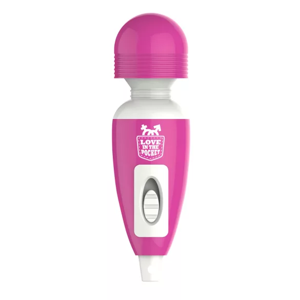 Love Wand - mini vibrator - klitorisstimulator - pink
