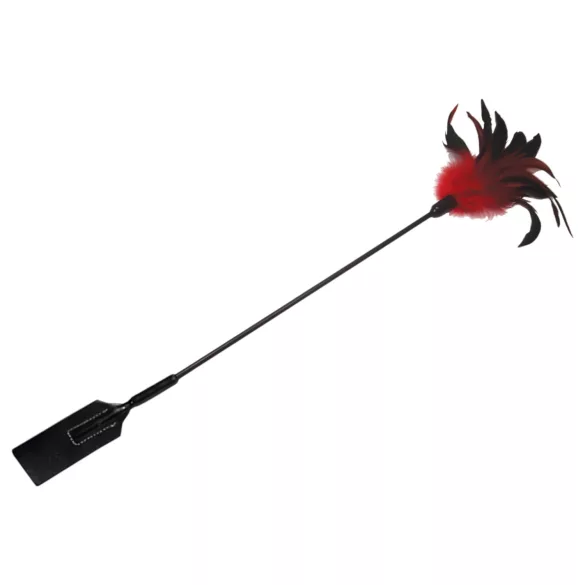 S&M - spanking paddle og tickler - rød