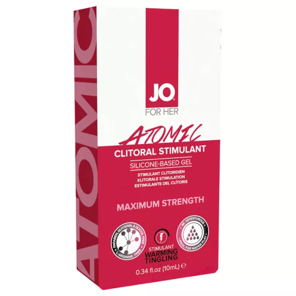 System JO - ATOMIC - klitorisstimulerende gel til kvinder (10 ml)