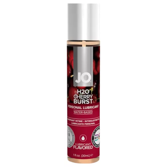 System JO - H2O kirsebær - vandbaseret glidecreme (30 ml)