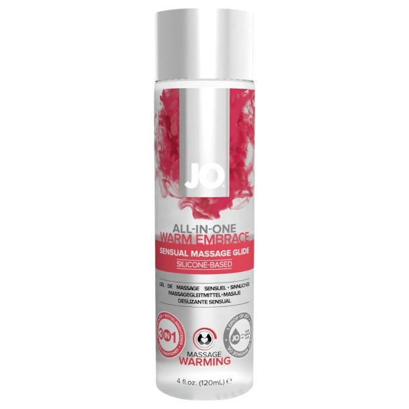 System JO All-in-one - varmende glidecreme & massagegel (120ml)