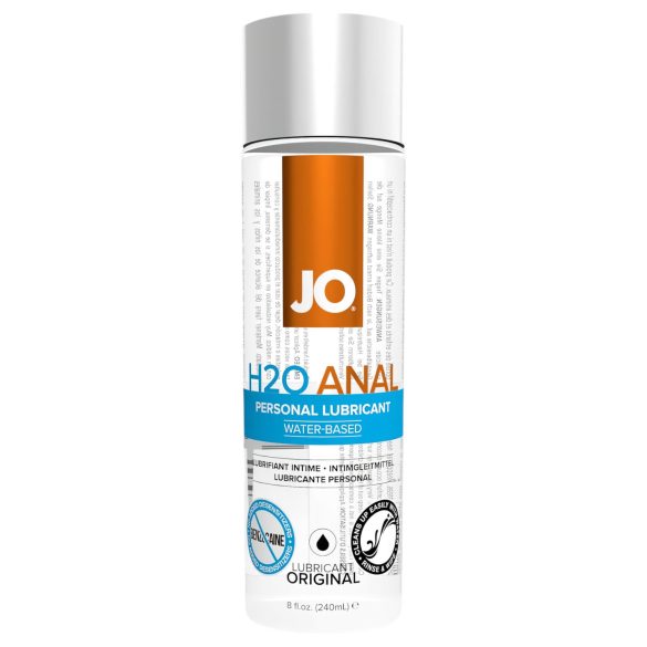 JO H2O Anal Original - vandbaseret glidecreme (240 ml)