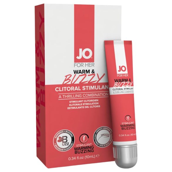 JO Varm & Buzz - klitgel for kvinder (10ml)