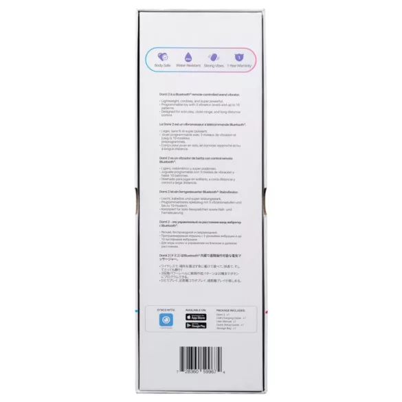 Lovense - klitorisvibrator med app-styring - sort