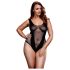 BACI Plus Size - raffineret netbody - sort (XL-XXL)