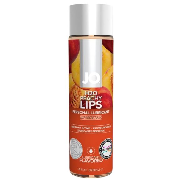 JO H2O fersken vandbaseret glidecreme (120ml)