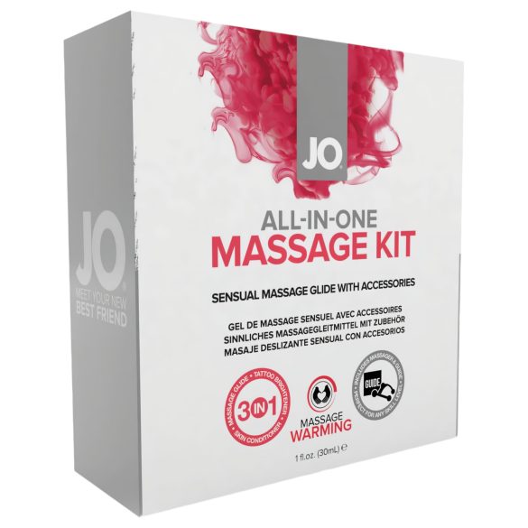 System JO All-in-One - Varmende massagesæt (3 stk.)