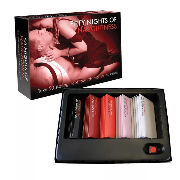 FIFTY NIGHTS OF NAUGHTINESS - sexspil for par - engelsk