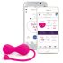 LOVELIFE BY OHMIBOD - KRUSH - Smart, genopladelig bækkenbundskugle-duo (pink)