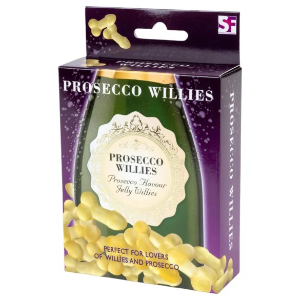 Prosecco Willies - mousserende vingummier formet som willy's (120g)