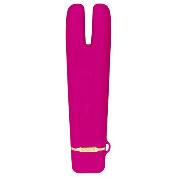 Crave Duet Flex - genopladelig klitorisvibrator (pink)