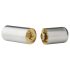 Crave Bullet - Genopladelig mini læbestift-vibrator (sølv-guld)