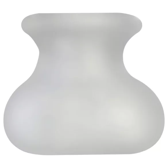 Perfect Fit - testikelstrækker - XL heresæk - gennemsigtig