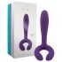 Rianne Duo - vandtæt, genopladelig par-vibrator (lilla)