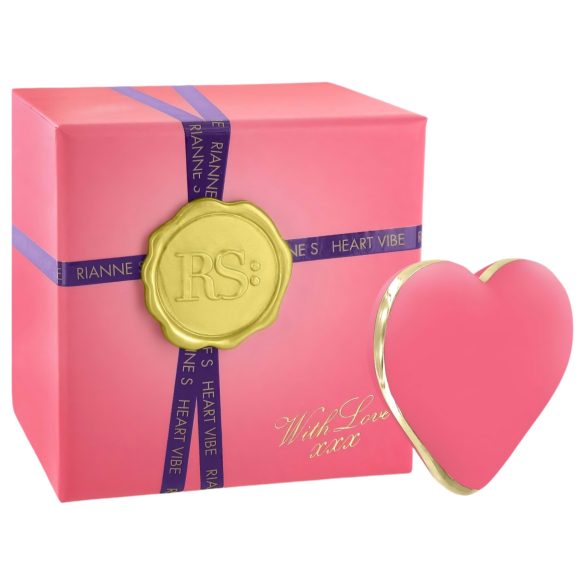 RS Icons Heart - Genopladelig Klitoris Vibrator (Koral)
