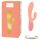 Rianne Essential Xena - genopladelig, opvarmende vibrator (fersken-koral)