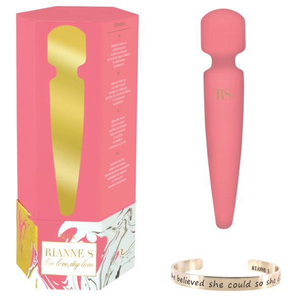 Rianne Bella Wand - vandtæt massagevibrator (koral)