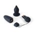 B SWISH Bfilled Classic - trådløs anal vibrator (sort)
