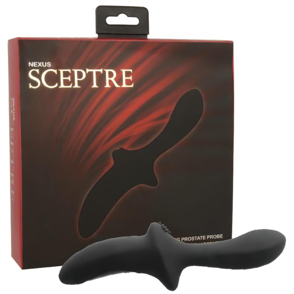 Nexus Sceptre - Silikone Prostatamassager Vibrator (Sort)