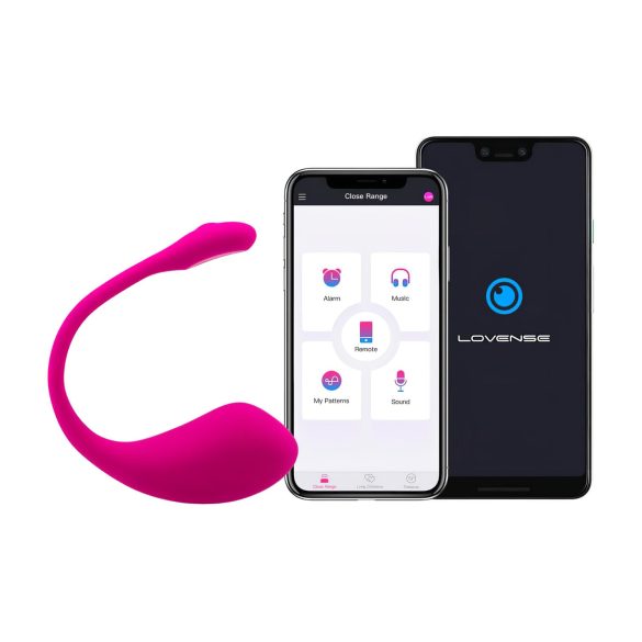 LOVENSE Lush 2 - smart vibrerende æg (lyserød)