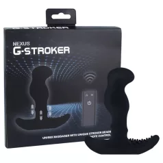 Nexus G-stroker - prostatavibrator med fjernbetjening - sort