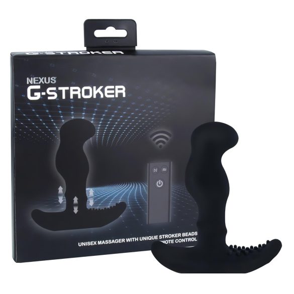 Nexus G-Stroker - fjernbetjent prostata vibrator (sort)