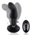 Nomi Tang - roterende analperler vibrator (sort)