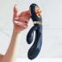 Nomi Tang - Genopladelig G-punkt vibrator med klitorisstimulator (sort)