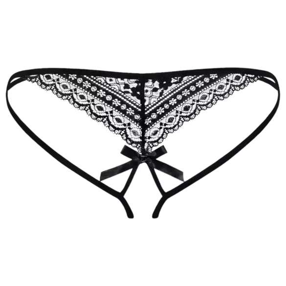 Obsessive Picantina - g-streng trusse - dobbeltstrop - sort