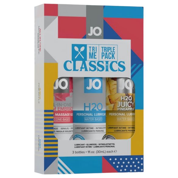 JO System Classics - glidecremesæt (3x30ml)