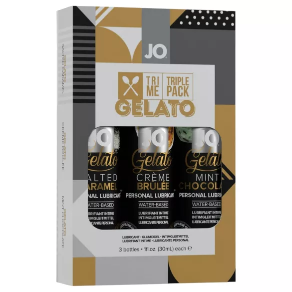 System JO - System Gelato - smagssat glidecremesæt (3x30 ml)