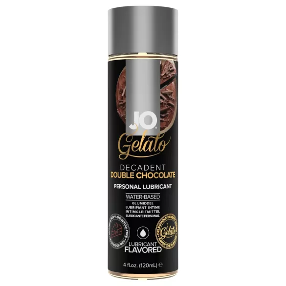 System JO - Gelato dobbelt chokolade - spiselig, vandbaseret glidecreme (120 ml)