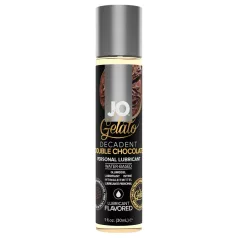   System JO - Gelato dobbelt chokolade - spiselig, vandbaseret glidecreme (30 ml)