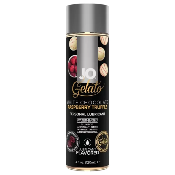 System JO - spiselig glidecreme - hvid chokolade hindbær - 120ml
