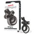 Screaming O Ohare - kanin, vibrerende penisring (sort)